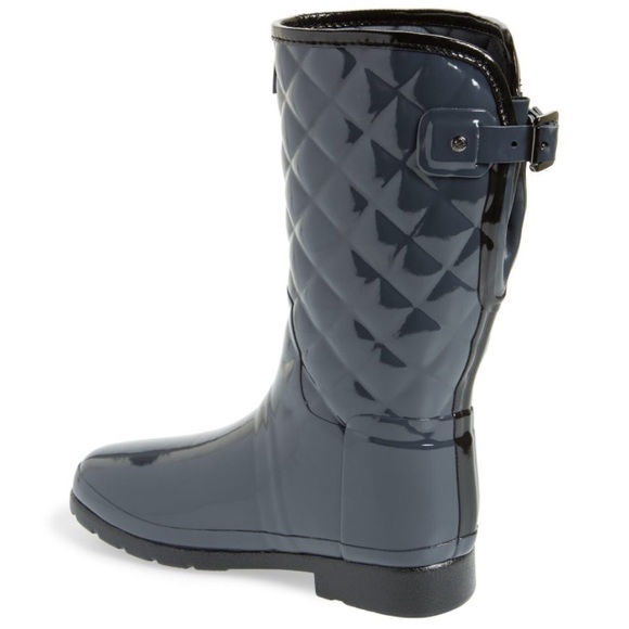 Hunter quilted short boots - Picture 2 of 6